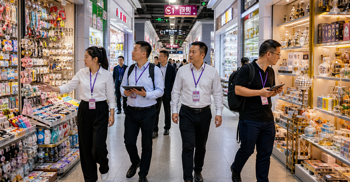 Accompanied on-site visits to Chinese markets and factories