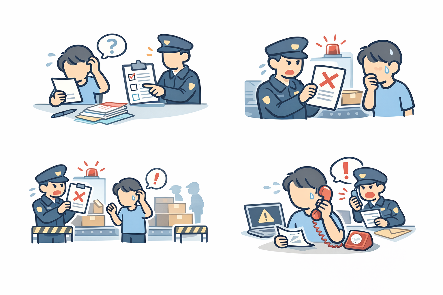 “因文件问题而受阻”——这是在进口一线经常听到的说法。
商品看起来似乎没有问题，数量也对得上，但通关却迟迟无法推进。
为什么仅仅是文件问题，就会引发如此严重的麻烦呢？本文将从结构层面梳理其中的原因。