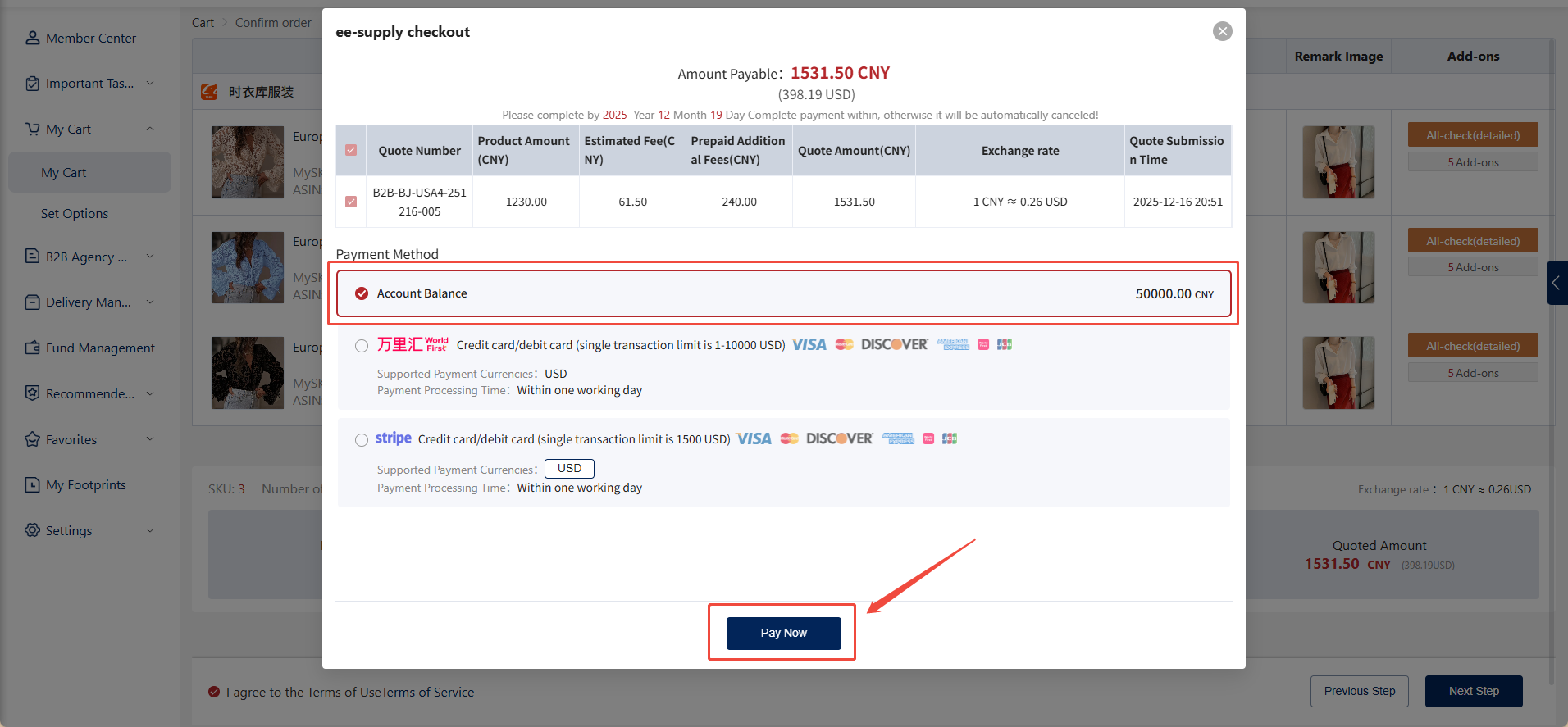  ¿Cómo realizar un pedido en la plataforma Hubbuyer?